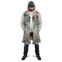 Brown Hawaiian Palaka Cloak Kukui Nut Money Lei - Polynesian Pride