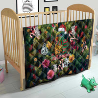 Meri Kirihimete Kakapo Santa Quilt Merry Christmas with Tropical Vibe