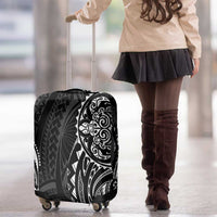 Polynesian Turtle Tribal Tattoo Luggage Cover Black Style