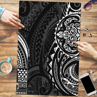 Polynesian Turtle Tribal Tattoo Puzzle Black Style - Polynesian Pride