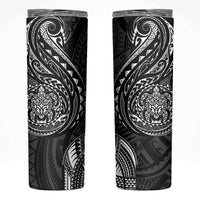 Polynesian Turtle Tribal Tattoo Skinny Tumbler Black Style