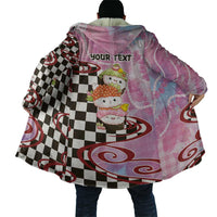 Personalized Japanese Kawaii Sushi Roll Cloak Wagara Palaka Pattern