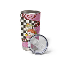 Personalized Japanese Kawaii Sushi Roll Tumbler Cup Wagara Palaka Pattern