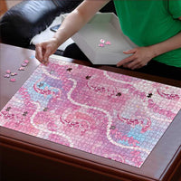 Japanese Koi Fish Puzzle Pink Wagara Palaka Honohono Pikake Lei