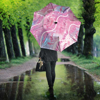 Japanese Koi Fish Umbrella Pink Wagara Palaka Honohono Pikake Lei