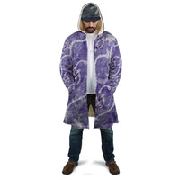 Japanese Koi Fish Cloak Purple Wagara Palaka Honohono Pikake Lei