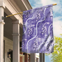 Japanese Koi Fish Garden Flag Purple Wagara Palaka Honohono Pikake Lei