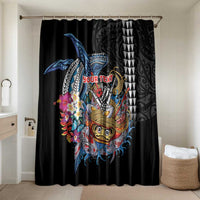 Personalized Japanese Koi Fish Ramen Bathroom Set Aloha Shark Kakau Pattern