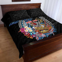 Personalized Japanese Koi Fish Ramen Quilt Bed Set Aloha Shark Kakau Pattern