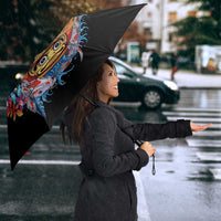 Personalized Japanese Koi Fish Ramen Umbrella Aloha Shark Kakau Pattern