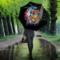 Personalized Japanese Koi Fish Ramen Umbrella Aloha Shark Kakau Pattern
