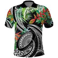 Polynesian Pacific Rugby Tribal Polo Shirt Tropical Vibe