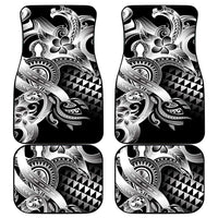 Aloha Black Tribal Honu Tattoo Car Mats