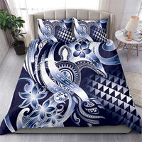 Aloha Blue Tribal Honu Tattoo Bedding Set