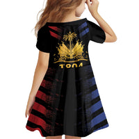 Haiti Independence Day Family Matching Short Sleeve Bodycon Dress and Hawaiian Shirt The First Black Republic Since 1804