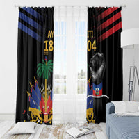 Haiti Independence Day Window Curtain The First Black Republic Since 1804
