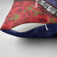 Personalised ANZAC Spirit 1915-2026 Filmstrip Tribute Pillow Cover Lest We Forget 25 April