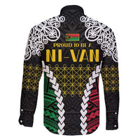 Halo Vanuatu Pride Family Matching Long Sleeve Bodycon Dress and Hawaiian Shirt Vanuatuan Sand Drawing Pattern