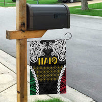 Halo Vanuatu Pride Garden Flag Vanuatuan Sand Drawing Pattern