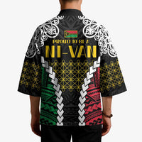 Halo Vanuatu Pride Kimono Vanuatuan Sand Drawing Pattern - Polynesian Pride