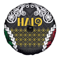 Halo Vanuatu Pride Spare Tire Cover Vanuatuan Sand Drawing Pattern