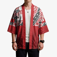 Malo e lelei Tonga Kimono Ngatu Tokelau Feletoa Fata Traditional Polynesian Pattern - Polynesian Pride