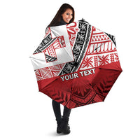 Malo e lelei Tonga Umbrella Ngatu Tokelau Feletoa Fata Traditional Polynesian Pattern LT9 - Polynesian Pride