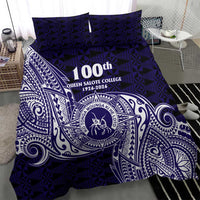 Tonga Queen Salote College 100th Years Bedding Set Est 1926 Tongan Ngatu Tapa - Polynesian Pride