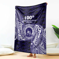 Tonga Queen Salote College 100th Years Blanket Est 1926 Tongan Ngatu Tapa LT9 - Polynesian Pride