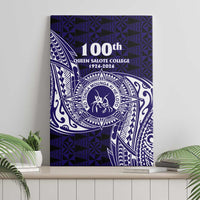 Tonga Queen Salote College 100th Years Canvas Wall Art Est 1926 Tongan Ngatu Tapa - Polynesian Pride