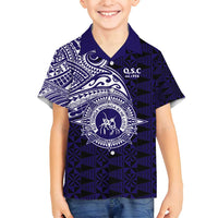 Tonga Queen Salote College 100th Years Family Matching Summer Maxi Dress and Hawaiian Shirt Est 1926 Tongan Ngatu Tapa - Polynesian Pride