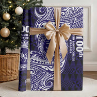 Tonga Queen Salote College 100th Years Wrapping Paper Est 1926 Tongan Ngatu Tapa - Polynesian Pride