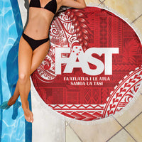 Samoa FAST Beach Blanket Samoan Motif Patterns - Polynesian Pride