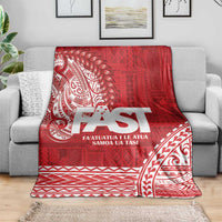 Samoa FAST Blanket Samoan Motif Patterns - Polynesian Pride