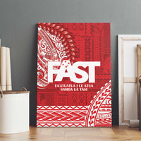 Samoa FAST Canvas Wall Art Samoan Motif Patterns - Polynesian Pride