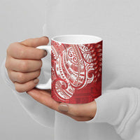 Samoa FAST Ceramic Mug Samoan Motif Patterns - Polynesian Pride
