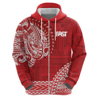 Samoa FAST Hoodie Samoan Motif Patterns - Polynesian Pride
