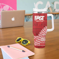 Samoa FAST Tumbler With Handle Samoan Motif Patterns - Polynesian Pride