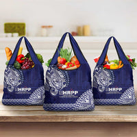 Samoa HRPP Grocery Bag Samoan Motif Patterns - Polynesian Pride