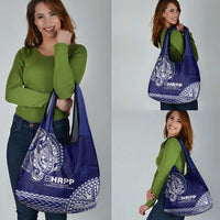 Samoa HRPP Grocery Bag Samoan Motif Patterns - Polynesian Pride