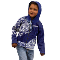 Samoa HRPP Kid Hoodie Samoan Motif Patterns - Polynesian Pride