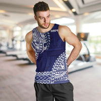Samoa HRPP Men Tank Top Samoan Motif Patterns - Polynesian Pride