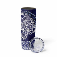 Samoa HRPP Skinny Tumbler Samoan Motif Patterns - Polynesian Pride