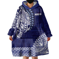 Samoa HRPP Wearable Blanket Hoodie Samoan Motif Patterns - Polynesian Pride
