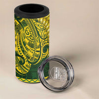 Samoa SUP 4 in 1 Can Cooler Tumbler Samoan Motif Patterns - Polynesian Pride