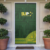 Samoa SUP Door Cover Samoan Motif Patterns - Polynesian Pride