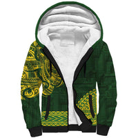 Samoa SUP Sherpa Hoodie Samoan Motif Patterns - Polynesian Pride