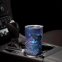 North Island Kokako and South Island Kokako Tumbler Cup New Zealand Native Bird with Galaxy Vibe