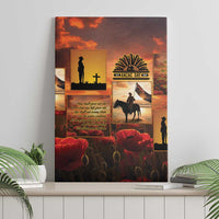 ANZAC Day Film Reel Lest We Forget Canvas Wall Art Australia NZ Memorial