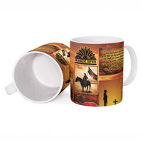 ANZAC Day Film Reel Lest We Forget Ceramic Mug Australia NZ Memorial